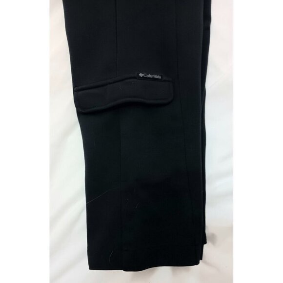 3/10 COLUMBIA Straight Leg Athletic Pants S Black Gym Yoga Hiking Workout - Picture 7 of 9
